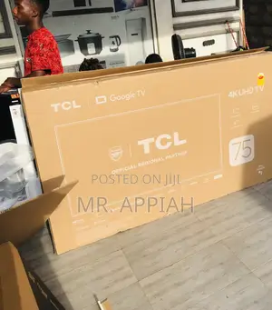 Check Out Classic TCL 75p755 75” Ultra Hd Tv(Black).