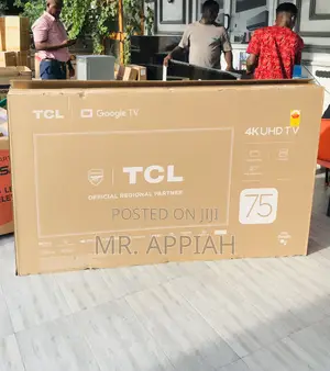 Uniquely TCL 75p755 75” Ultra Hd Smart Tv(Black).