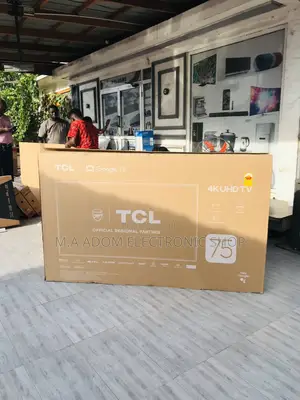 Order Classic TCL 75p755 75” Ultra HD Google Tv.