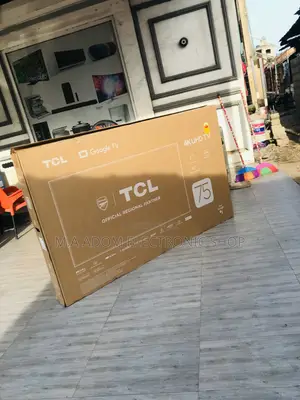 Order Quality TCL 75p755 75” Ultra HD Smart Google Tv.