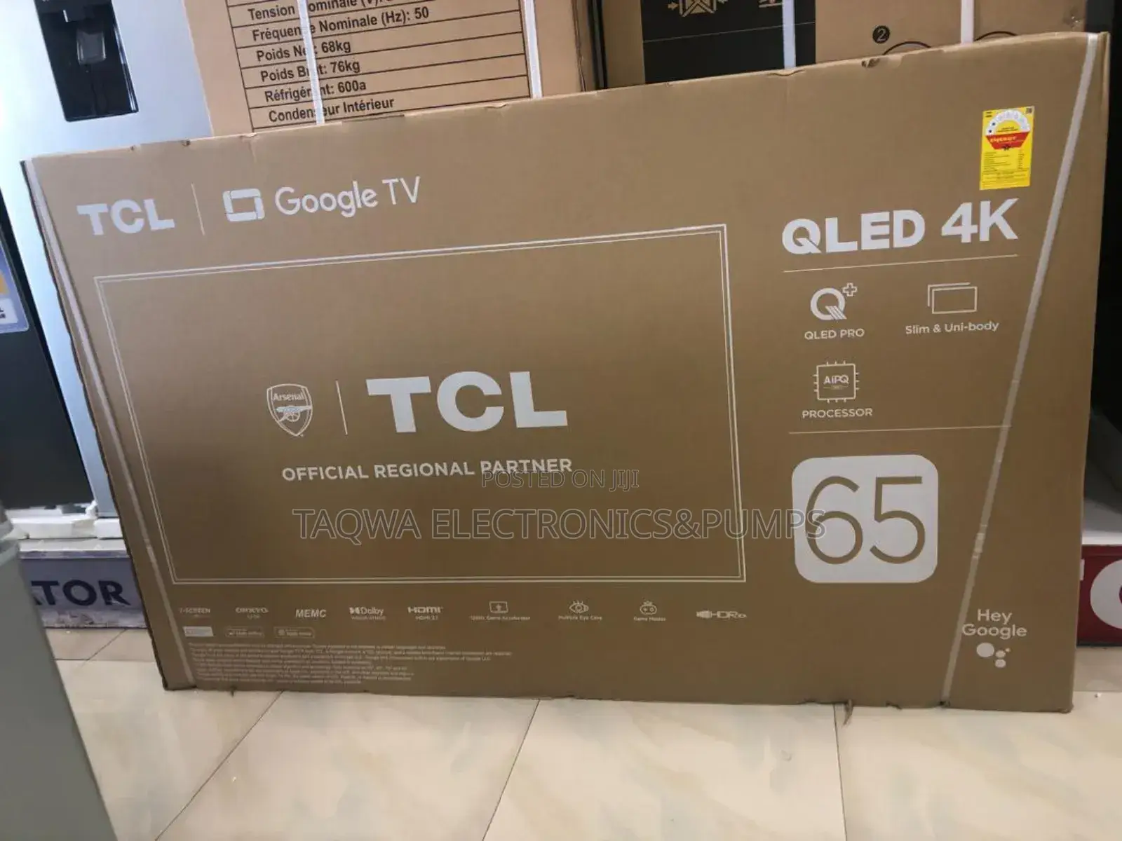 New Qled TCL 65inch Qled Tv