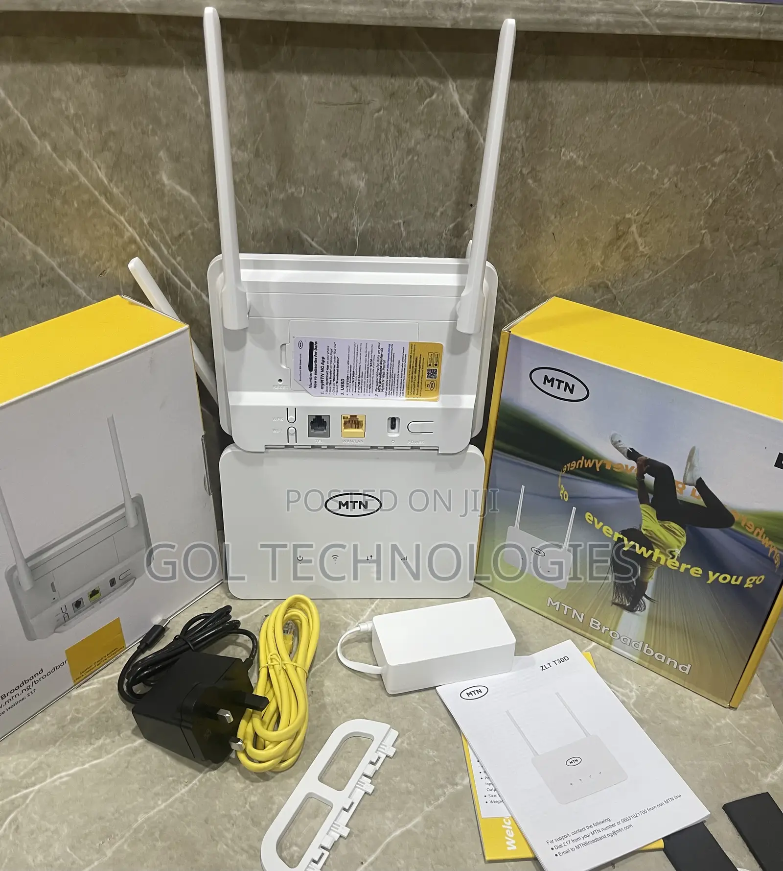 4G Router Universal Sim Router ZTE With Power Bank