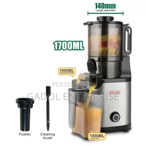 Slow Juicer High Yield 300 Watts Wide Chute