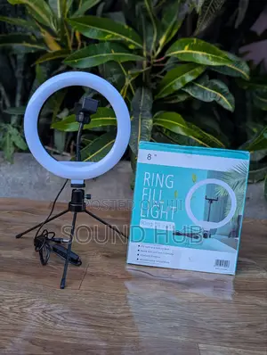 8'' Ring Light Phone Tripod Stand Led Light Selfie Stick