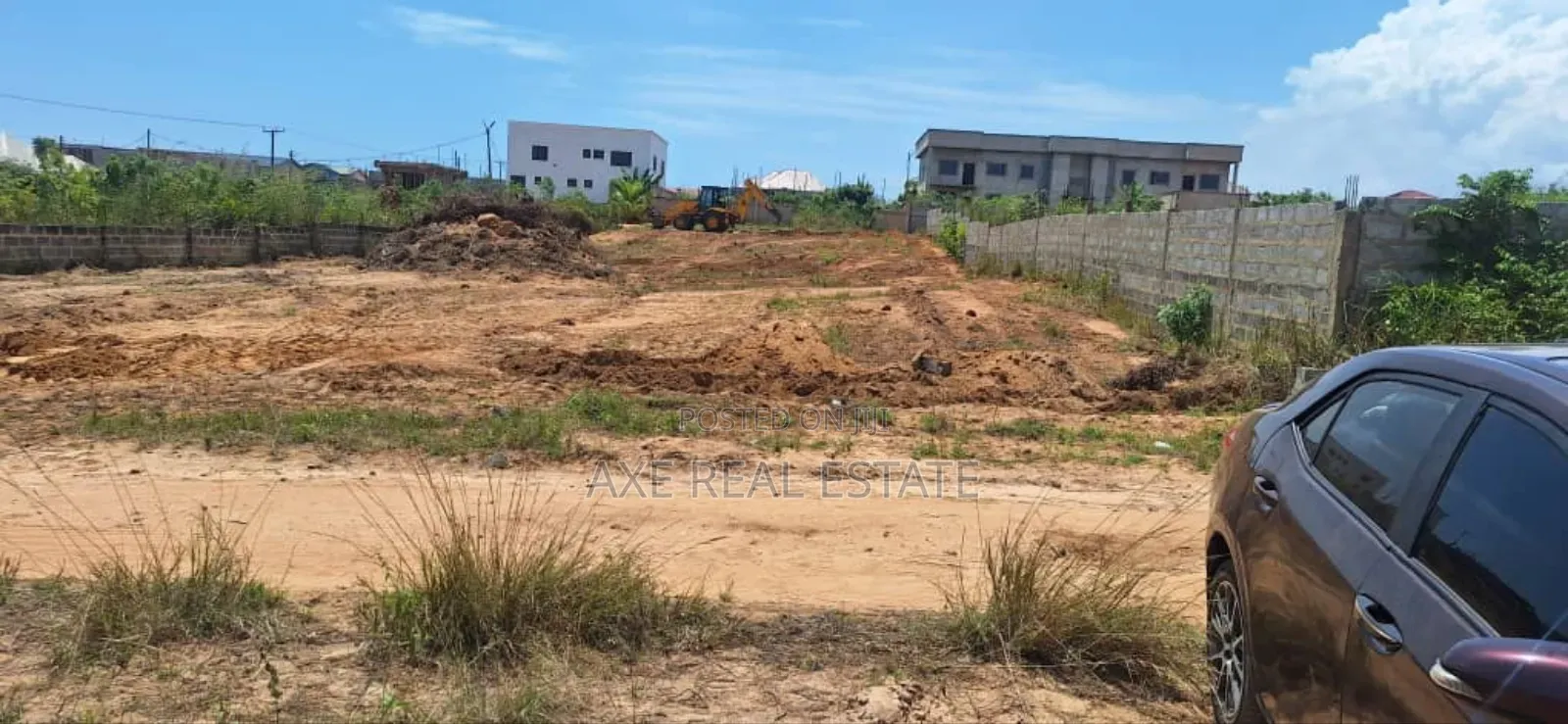 Perfect Price Reduction on Half Plot at Prampram Beach Road