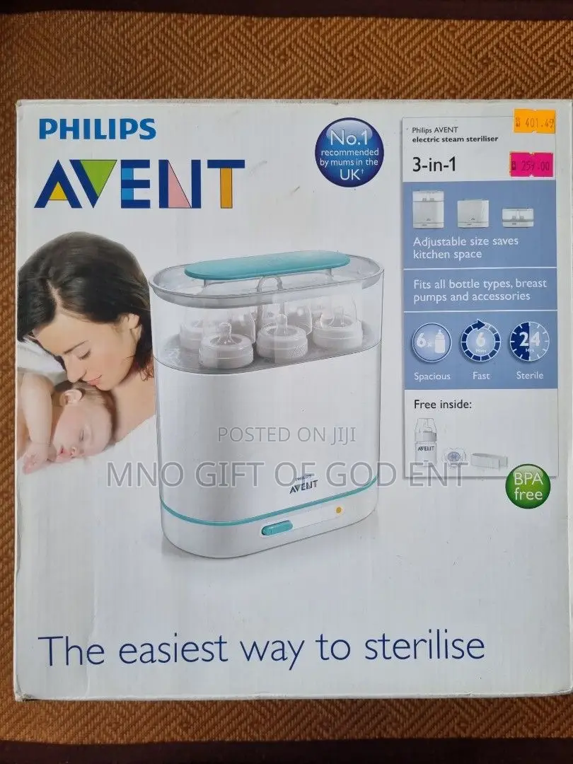 Philips AVENT SCF284/01 3-in-1 Bottle Steriliser