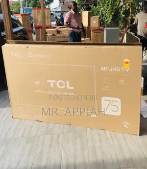 Brand New TCL 75p755 75 Inch Ultra Hd Smart Google Tv.