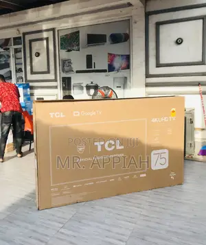 Quality TCL 75p755 75” Ultra Hd Smart Google Tv.