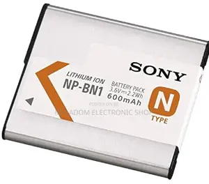 Stay Powered Up With the Sony NP-BN1 Lithium-Ion Battery
