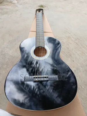 Acoustic Black Guitar