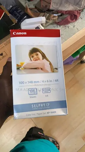 Canon KP-108IN Color Ink Paper Set