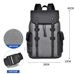 Potable Leather Backpack for 15.6 Inches Laptop at Plbagsgh