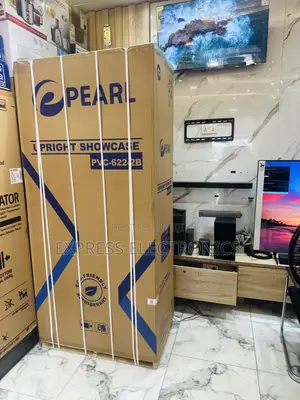 Upright Showcase Pearl PVC-622-2b Double Door Fridge