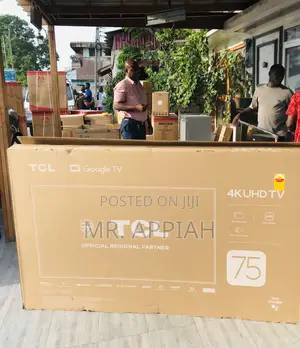 Fresh in TCL 75p755 75 Inch HDR Smart Electric Tv.