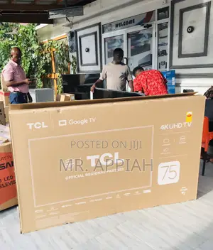 Energy Efficient TCL 75p755 75” HDR Smart Google Tv.