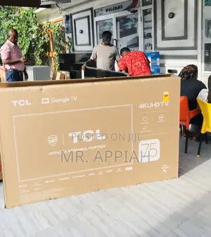 Fabulous TCL 75p755 75 Inch HDR Smart Television.