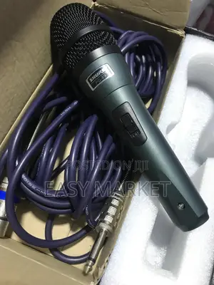 Powerful Shure Cord Mics