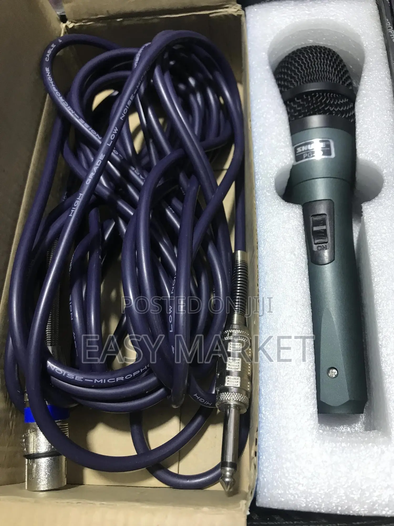 Powerful Shure Cord Mics