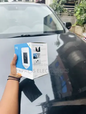 Clear and Bright Cam Ring Doorbell Plus Spotlight