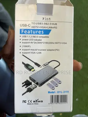 7 in 1 Usb Type C Adoptor