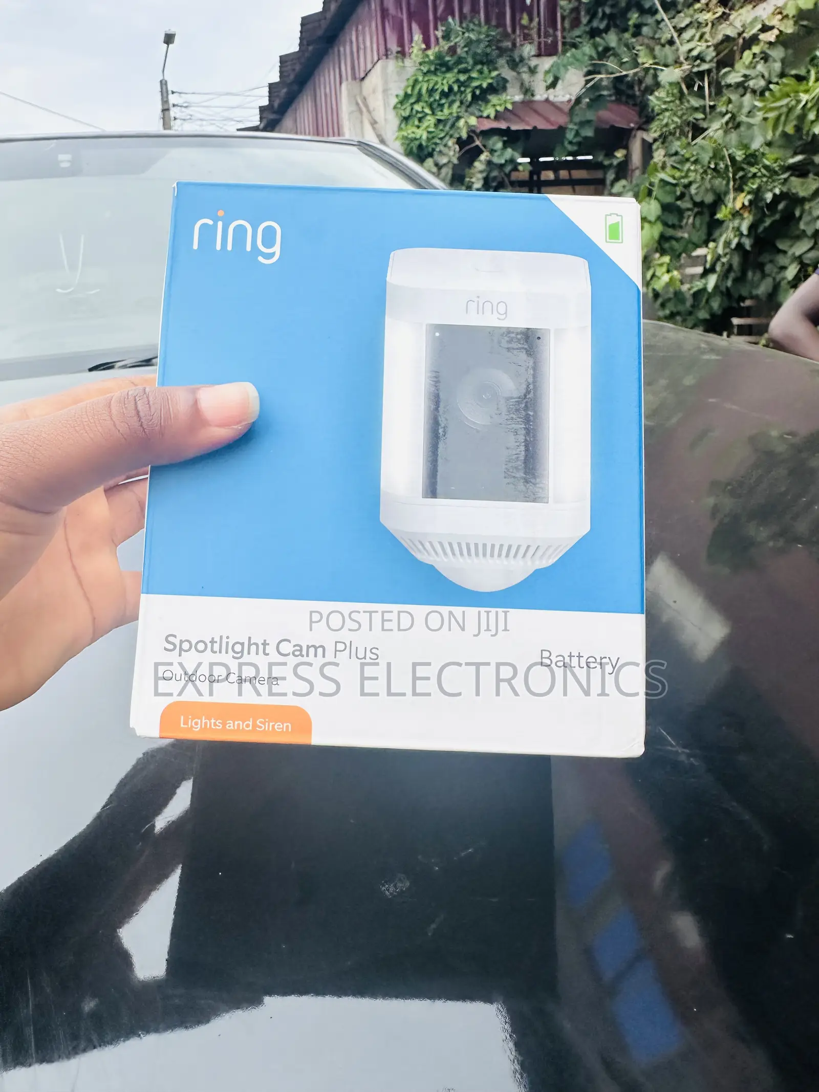 Sleek, Elegant Design Ring Spotlight Cam Plus