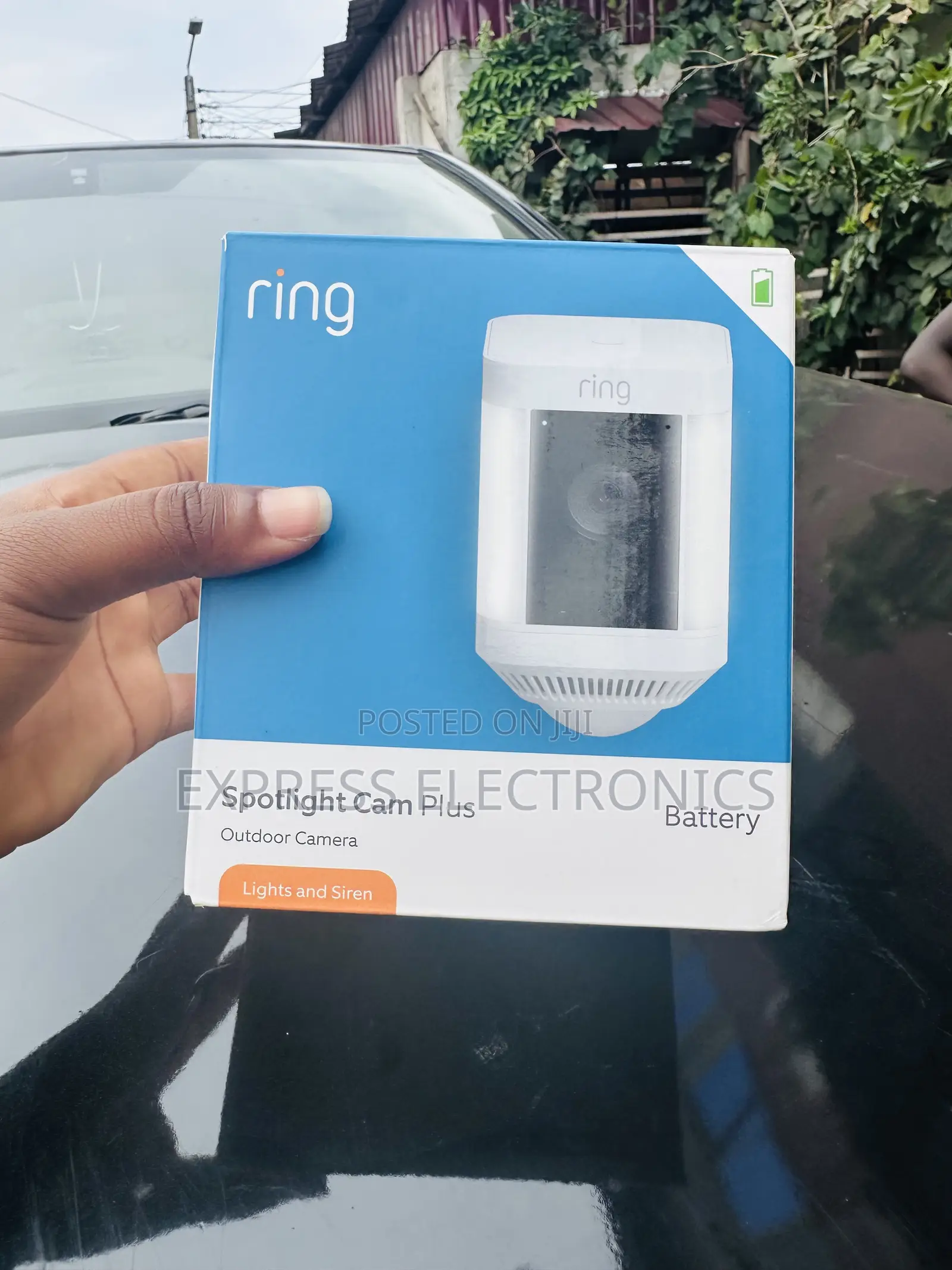 Limited Stock Ring Doorbell Cam Plus Spotlight
