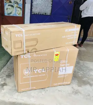 Original TCL 2.5hp R410 Smart Inverter Air Conditioner.