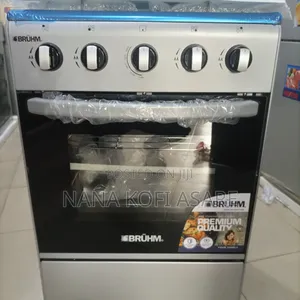 Bruhm 50*50 Gas Cooker Silver