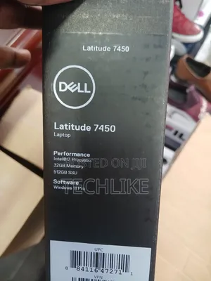 New Laptop Dell Latitude 7450 32GB Intel Core Ultra 7 SSD 512GB