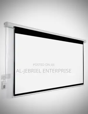 250cm Electronic Projector Screen With Remote Control