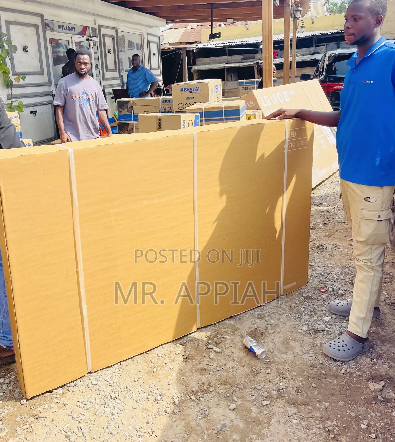 Latest Samsung 75q60c 75” Qled Smart Electric Tv.