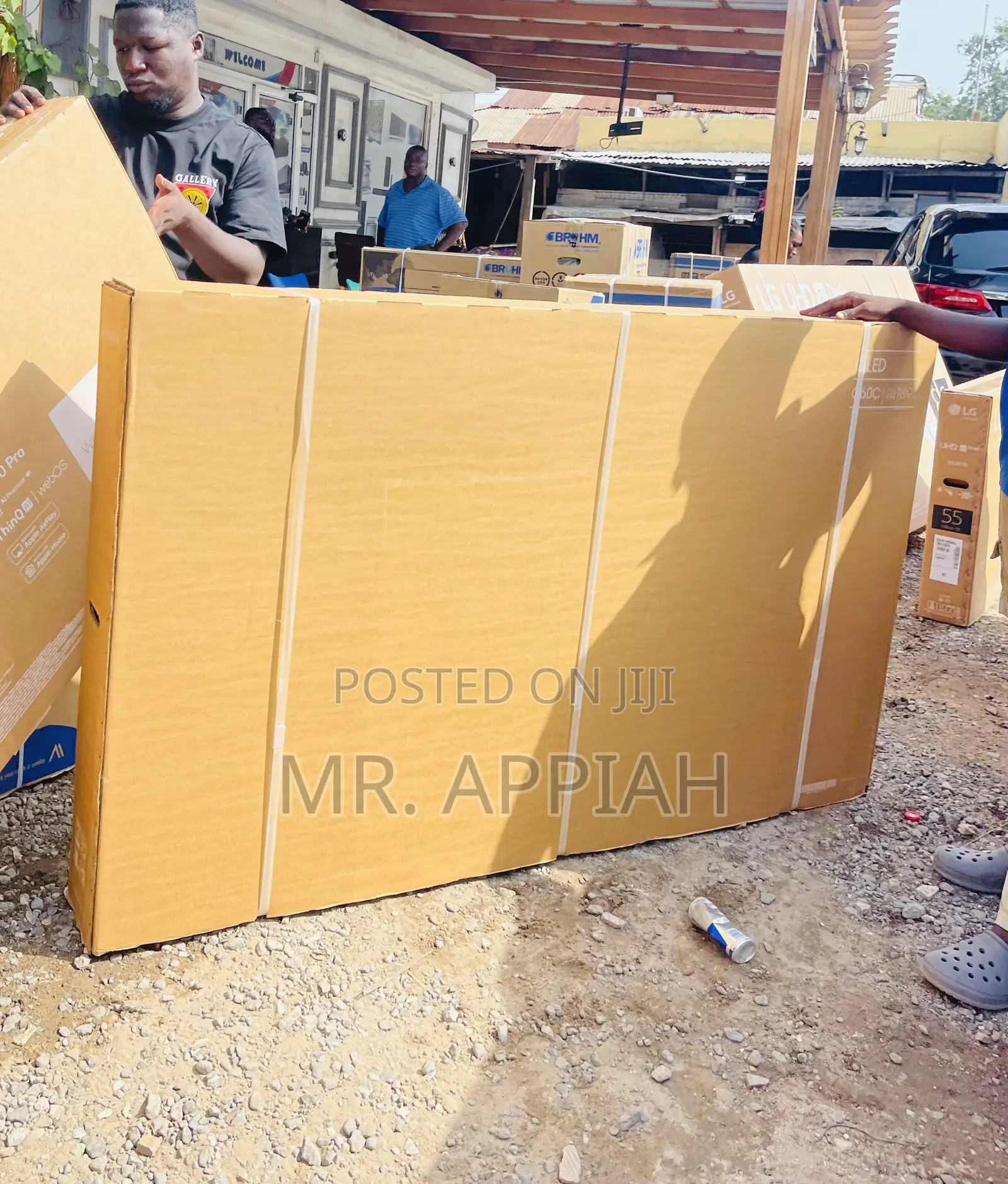 Latest Samsung 75q60c 75” Qled Smart Electric Tv.