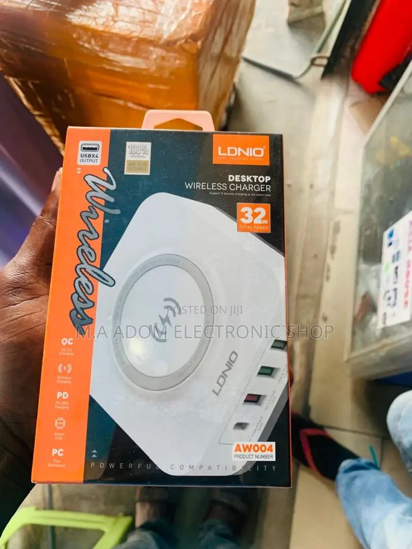 Power Up Wirelessly: LDNIO Desktop Charger