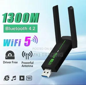 Wifi Adapter + Bluetooth Dual-Band 2g/5ghz Network Card