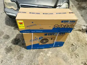 Lovely New Inverter 2.5hp Bruhm AC White