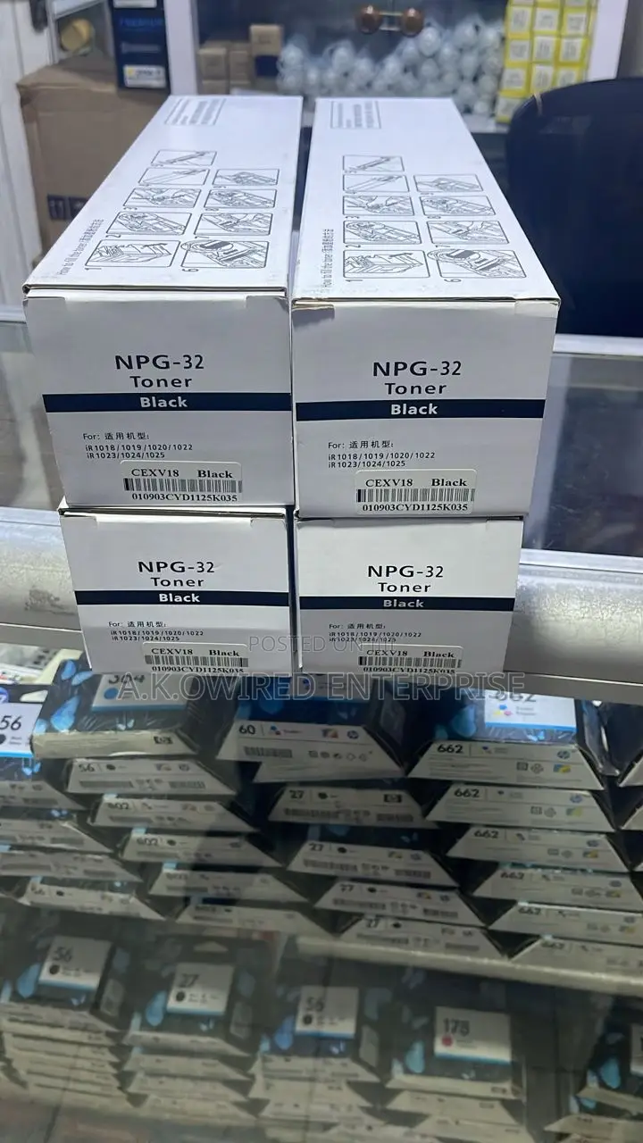 Npg32 Gpr22 C-Exv18 Canon Ir 1018 1019j 1022if 1023if 1024 1025 1025if