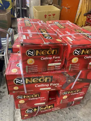 Original Neon Ceiling Fan Long