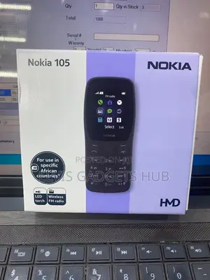New Nokia 106 Black