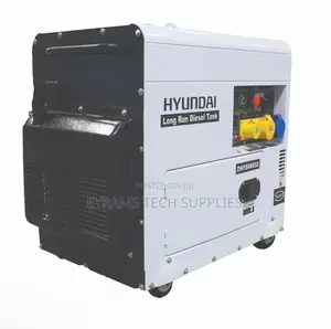 Hyundai Standby Diesel Generator 6kw 7.5kva Silenced