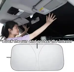 Foldable Car Windshield Sunshade Protection.