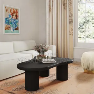 Gotham Acacia Coffee Table/ Onyx Black 
Tov-Oc54187