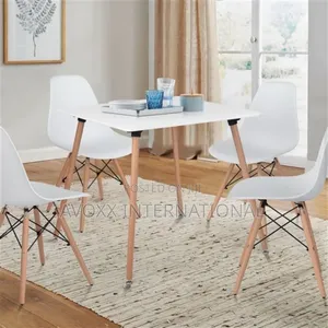 Rokrhomy Casa Rookie Square 31.5-in White Dining Table