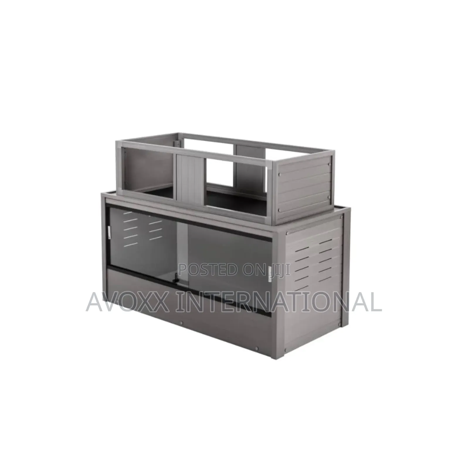 New Age Pet Large Grey Mojave Stacker for Reptile Habitats