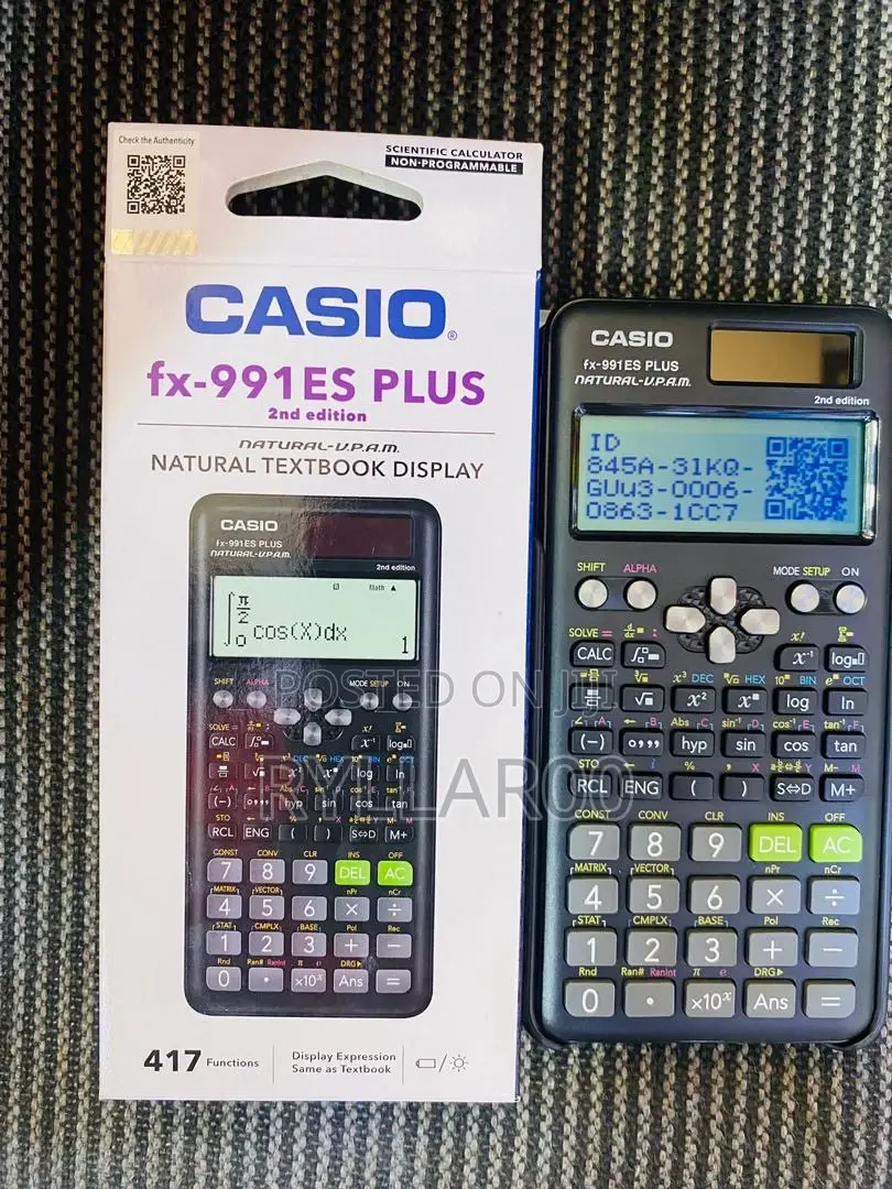 Original Scientific Calculator 2nd Edition Casio