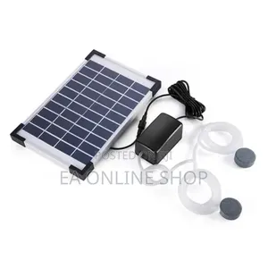 Solar Aquarium Oxygen Pump. Fully Charged