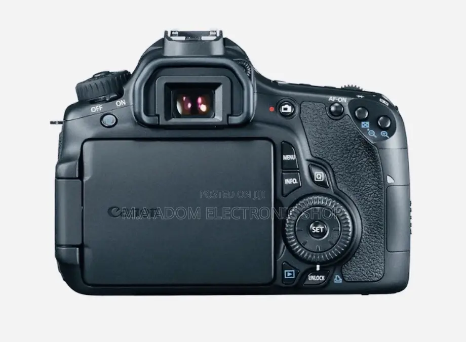 Back Close View of Canon Eos 60d DSLR Camera(Body Only)