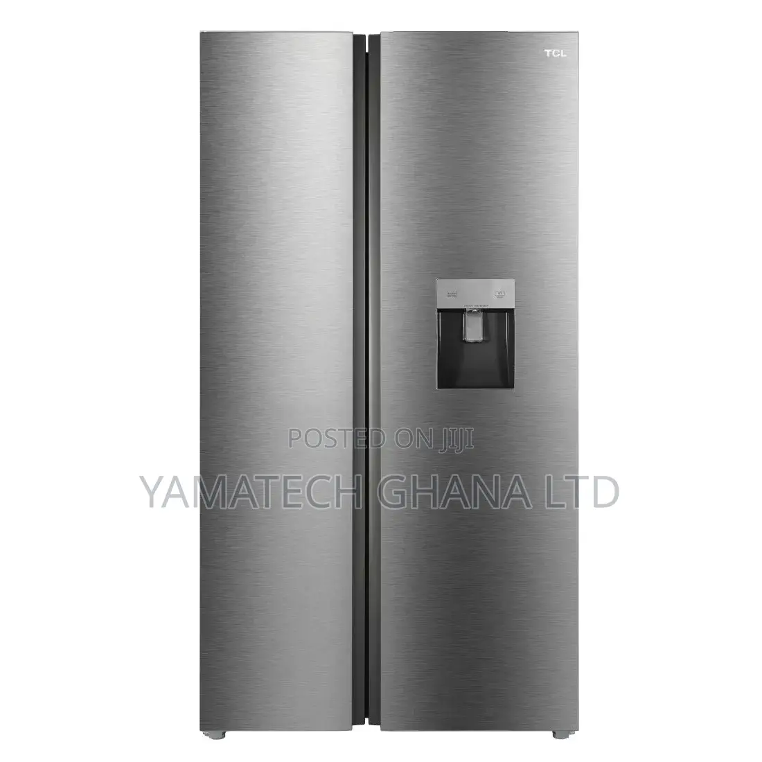 TCL Side by Side Fridge With Dispenser - 508litres-P520sbn