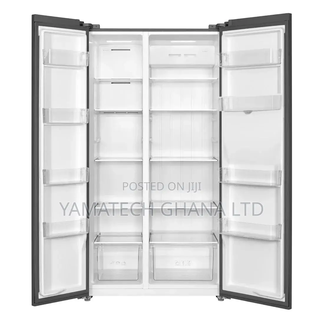 TCL Side by Side Fridge With Dispenser - 508litres-P520sbn