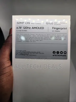 New Tecno Camon 30S 128 GB Black