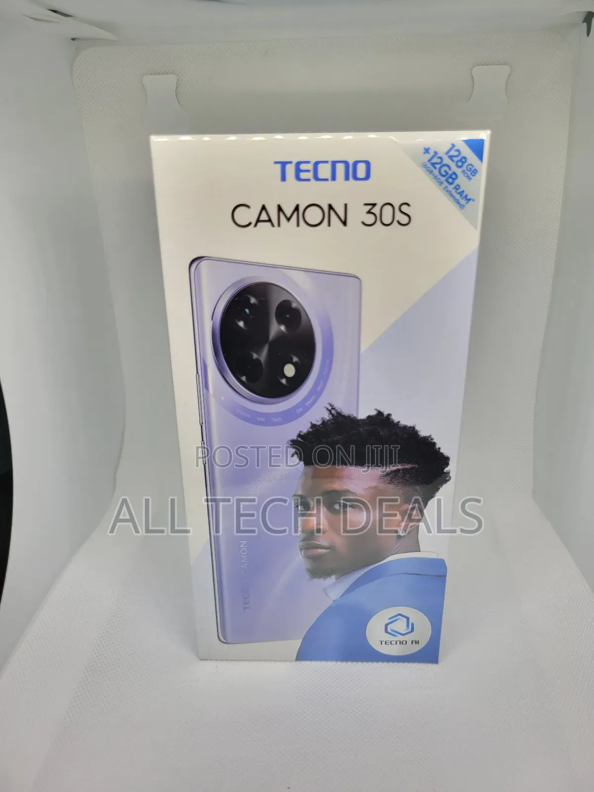 New Tecno Camon 30S 128 GB Black